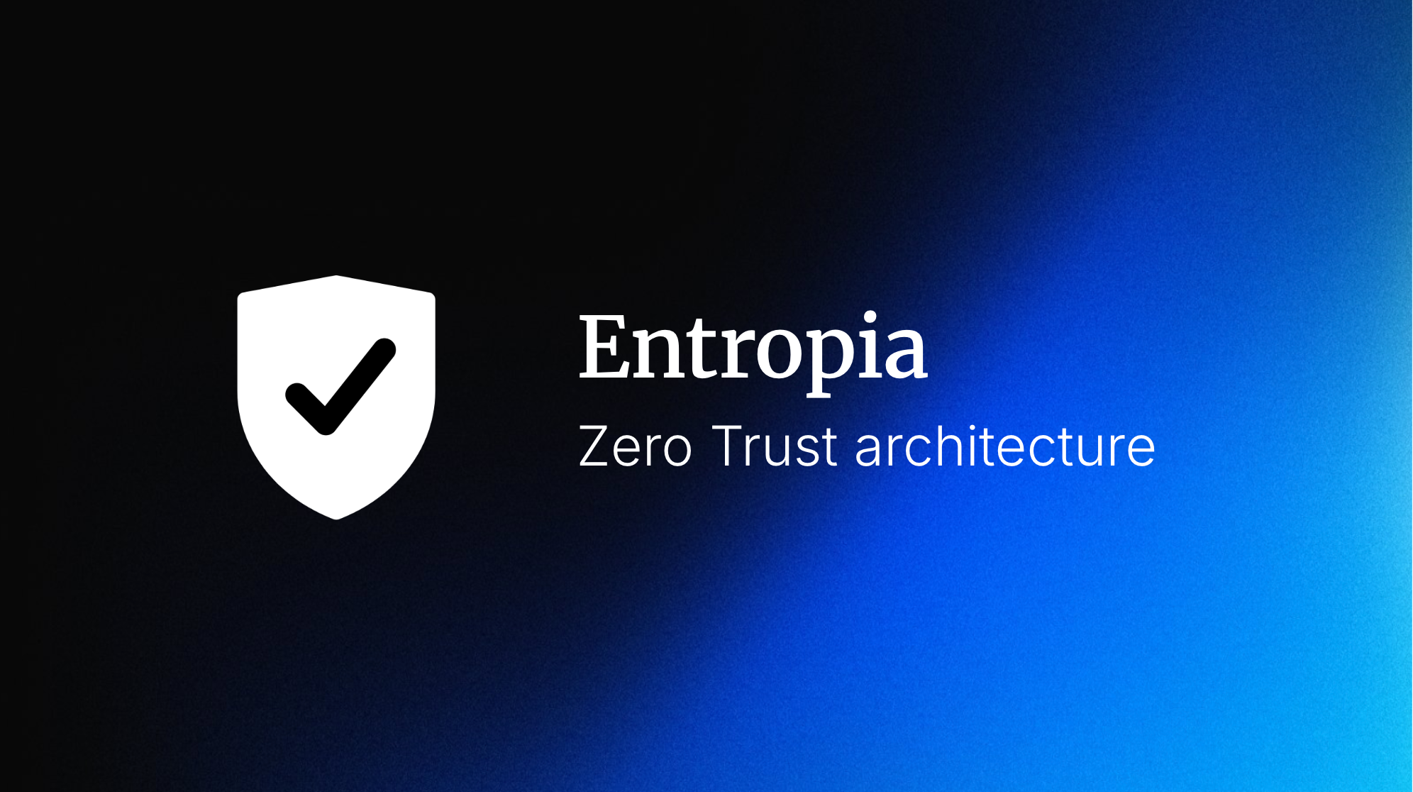 Our Zero Trust security architecture