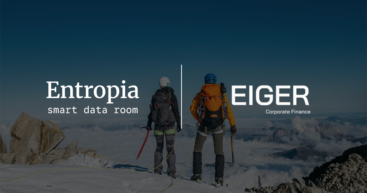 Data room as an extra credibility signal