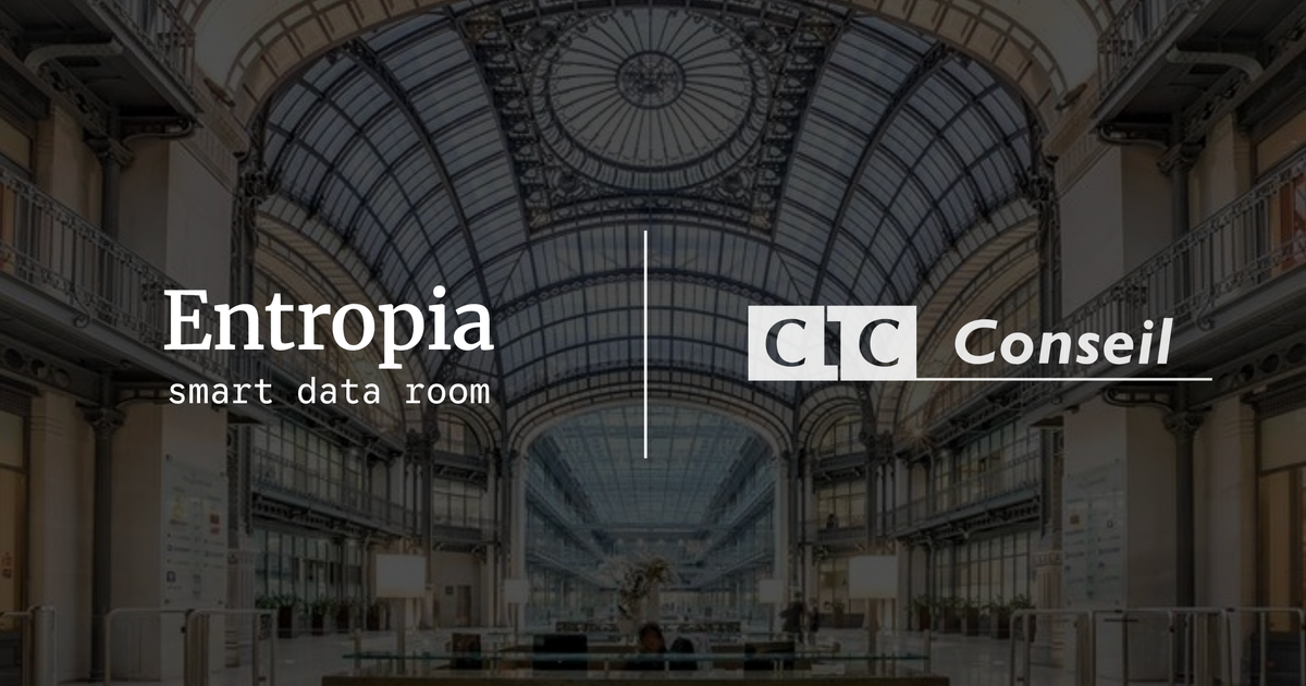 CIC Conseil teams chose Entropia